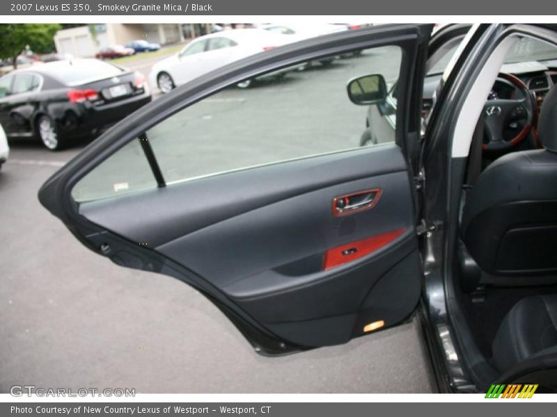 Smokey Granite Mica / Black 2007 Lexus ES 350