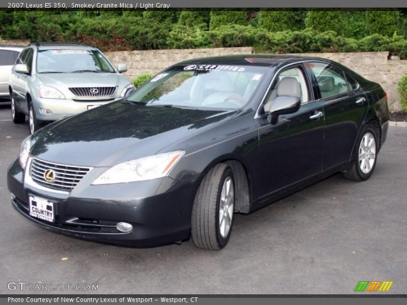 Smokey Granite Mica / Light Gray 2007 Lexus ES 350