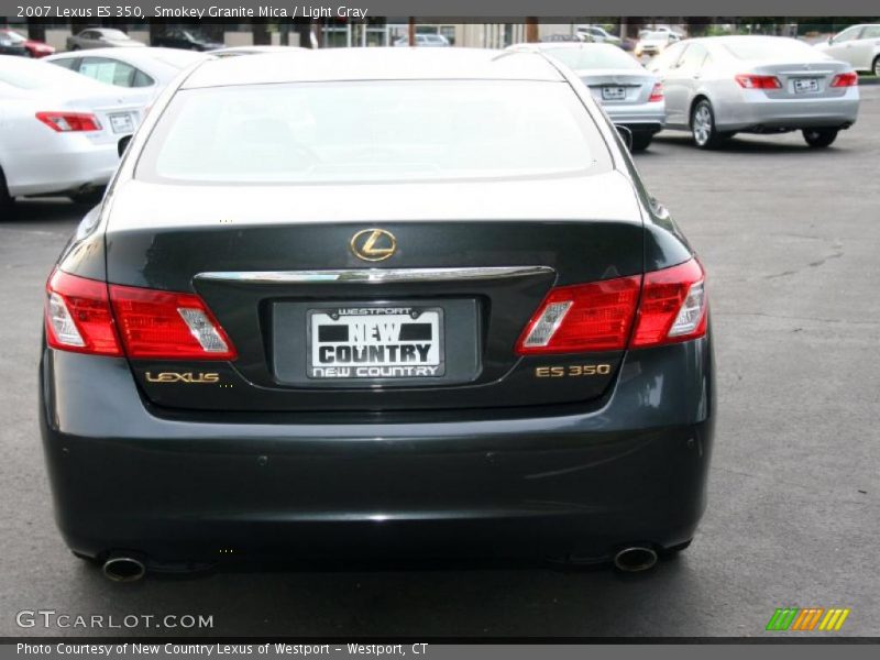 Smokey Granite Mica / Light Gray 2007 Lexus ES 350