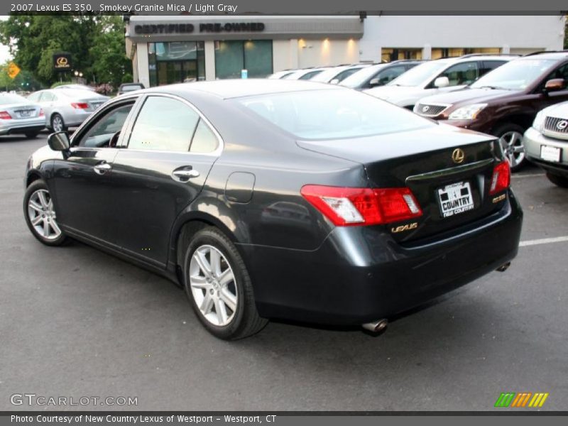 Smokey Granite Mica / Light Gray 2007 Lexus ES 350