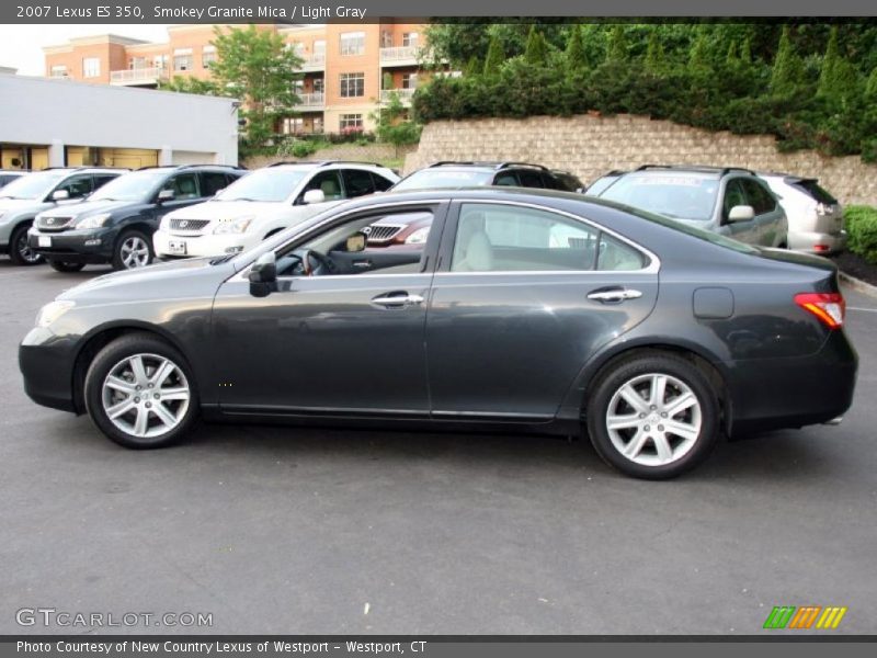 Smokey Granite Mica / Light Gray 2007 Lexus ES 350