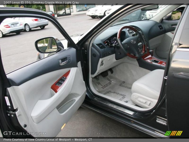 Smokey Granite Mica / Light Gray 2007 Lexus ES 350