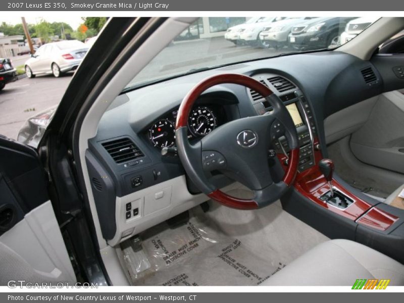 Smokey Granite Mica / Light Gray 2007 Lexus ES 350