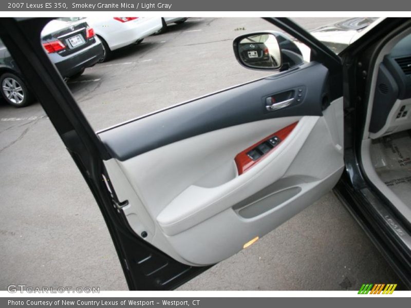 Smokey Granite Mica / Light Gray 2007 Lexus ES 350