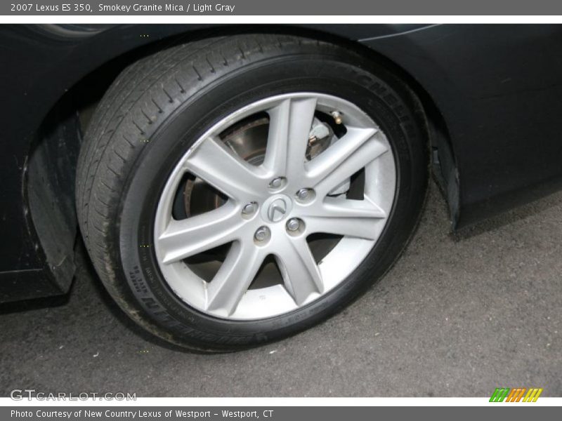 Smokey Granite Mica / Light Gray 2007 Lexus ES 350