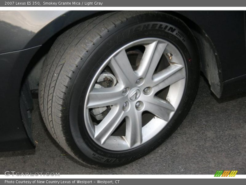 Smokey Granite Mica / Light Gray 2007 Lexus ES 350