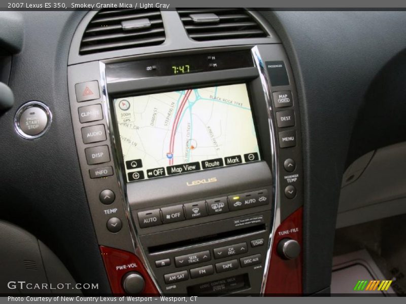 Smokey Granite Mica / Light Gray 2007 Lexus ES 350
