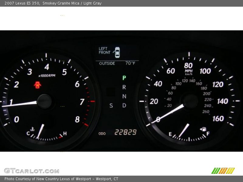 Smokey Granite Mica / Light Gray 2007 Lexus ES 350