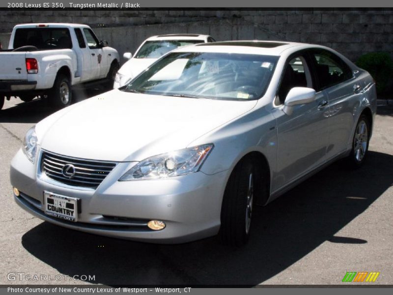 Tungsten Metallic / Black 2008 Lexus ES 350