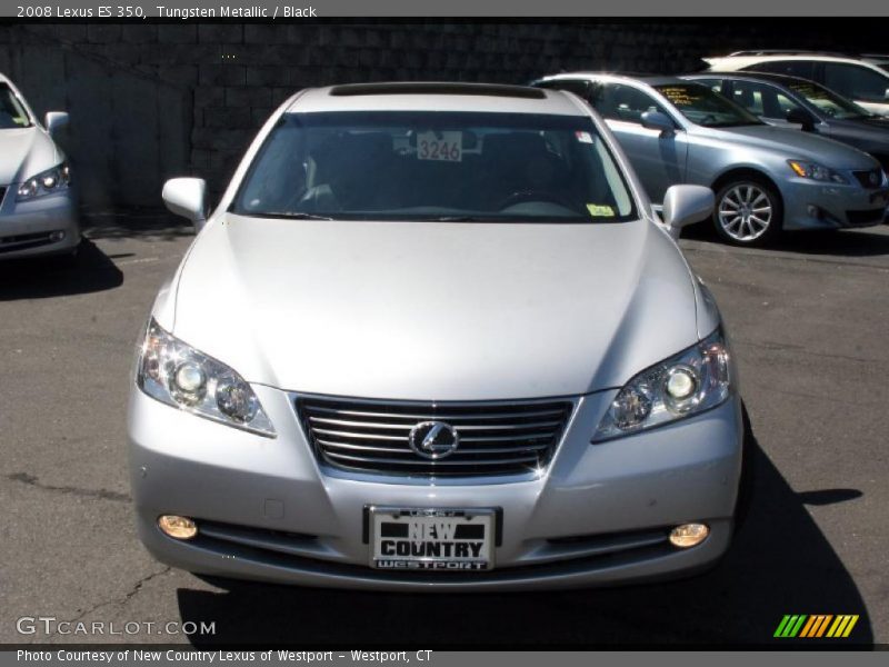 Tungsten Metallic / Black 2008 Lexus ES 350