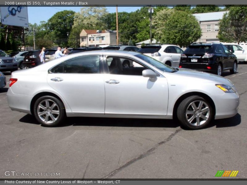 Tungsten Metallic / Black 2008 Lexus ES 350