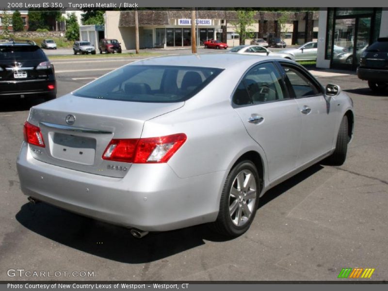 Tungsten Metallic / Black 2008 Lexus ES 350