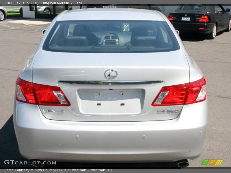 Tungsten Metallic / Black 2008 Lexus ES 350