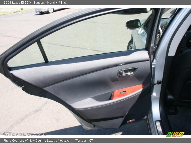 Tungsten Metallic / Black 2008 Lexus ES 350