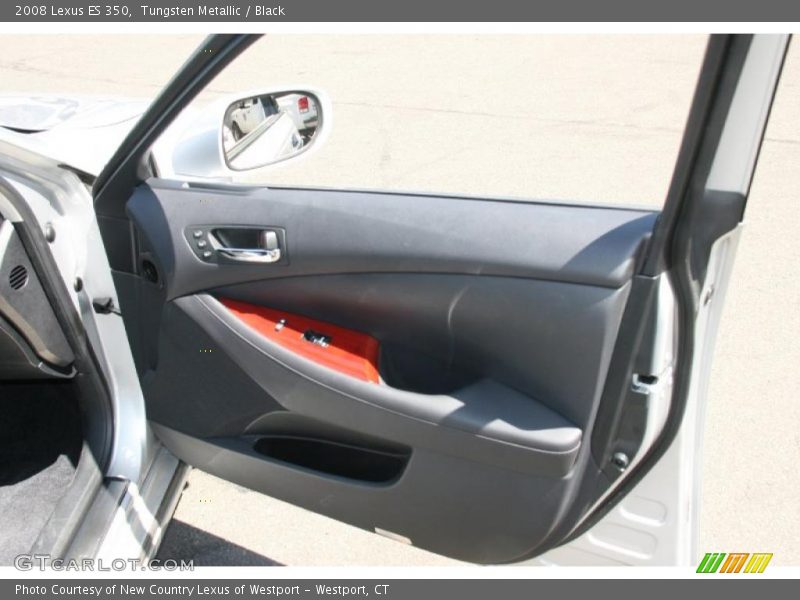 Tungsten Metallic / Black 2008 Lexus ES 350