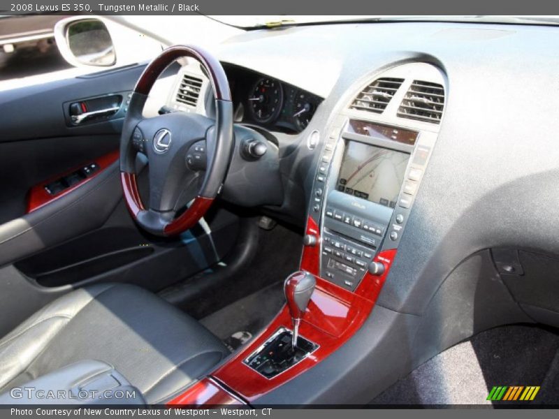 Tungsten Metallic / Black 2008 Lexus ES 350