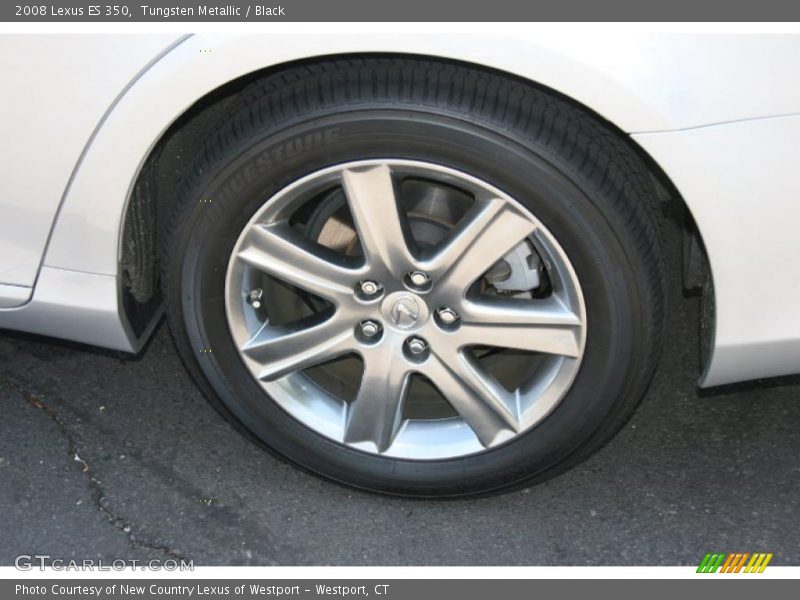 Tungsten Metallic / Black 2008 Lexus ES 350