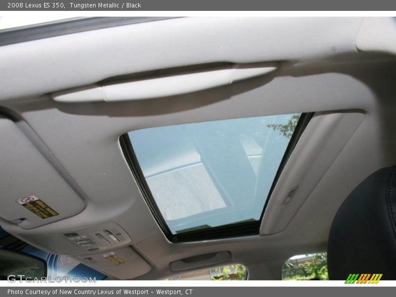 Tungsten Metallic / Black 2008 Lexus ES 350