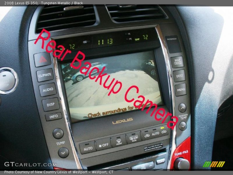 Tungsten Metallic / Black 2008 Lexus ES 350