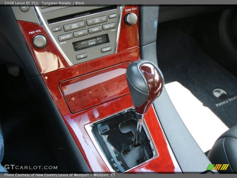 Tungsten Metallic / Black 2008 Lexus ES 350