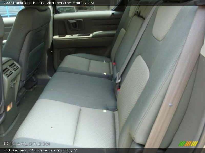 Aberdeen Green Metallic / Olive 2007 Honda Ridgeline RTS