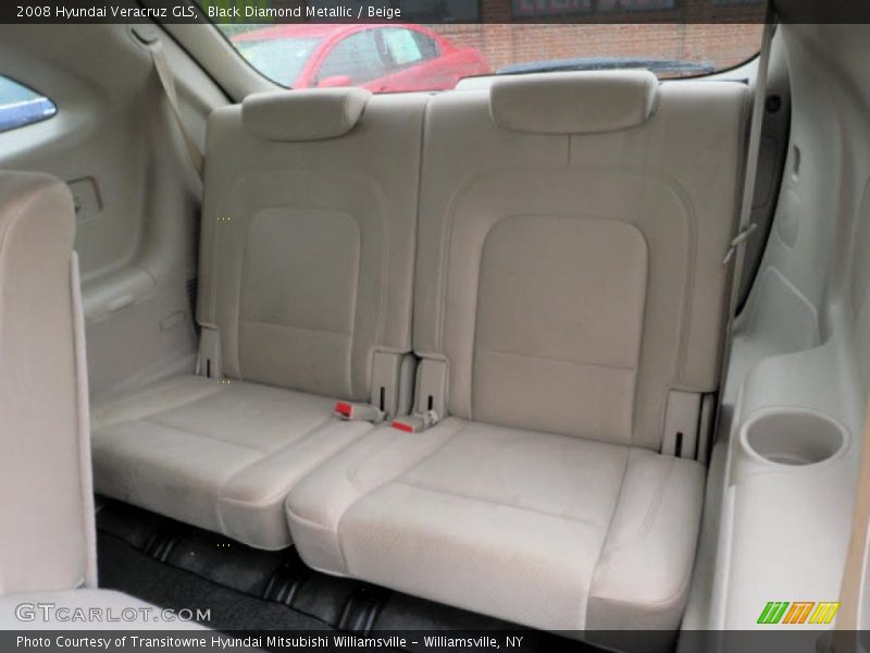 Black Diamond Metallic / Beige 2008 Hyundai Veracruz GLS