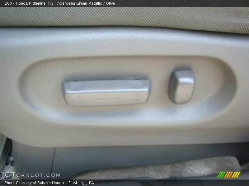 Aberdeen Green Metallic / Olive 2007 Honda Ridgeline RTS