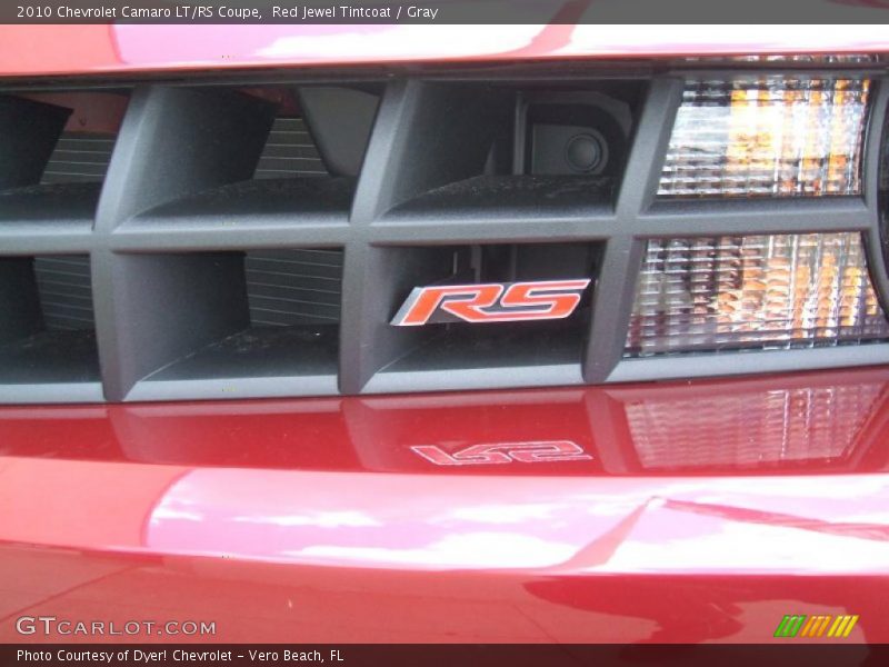 Red Jewel Tintcoat / Gray 2010 Chevrolet Camaro LT/RS Coupe