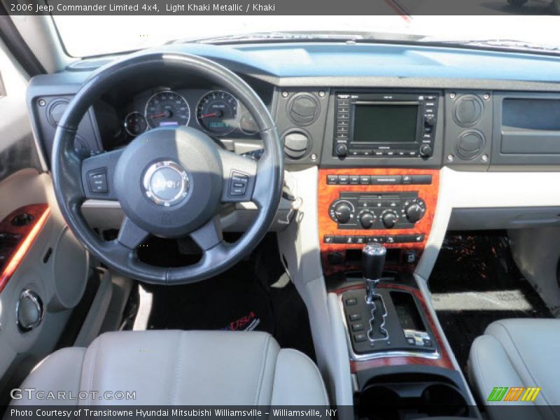 Light Khaki Metallic / Khaki 2006 Jeep Commander Limited 4x4