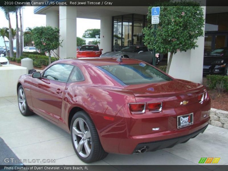 Red Jewel Tintcoat / Gray 2010 Chevrolet Camaro LT/RS Coupe