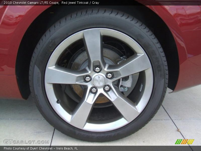 Red Jewel Tintcoat / Gray 2010 Chevrolet Camaro LT/RS Coupe