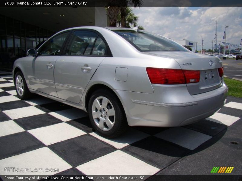 Bright Silver / Gray 2009 Hyundai Sonata GLS