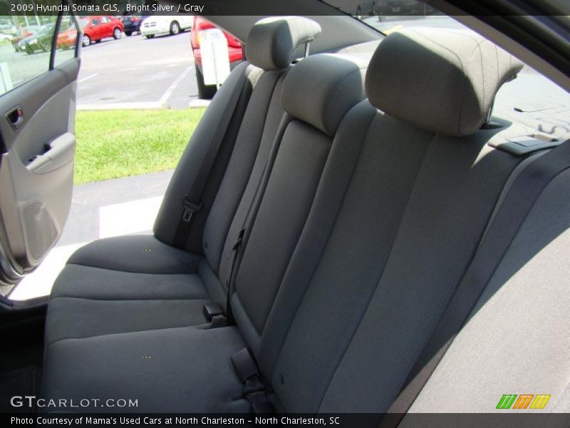 Bright Silver / Gray 2009 Hyundai Sonata GLS