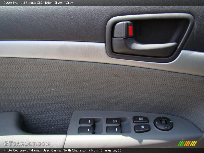 Bright Silver / Gray 2009 Hyundai Sonata GLS