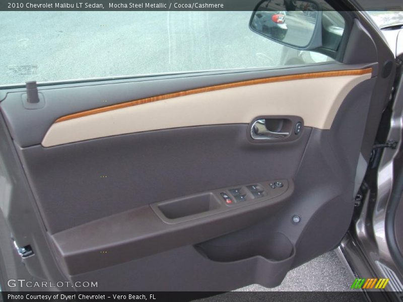 Mocha Steel Metallic / Cocoa/Cashmere 2010 Chevrolet Malibu LT Sedan