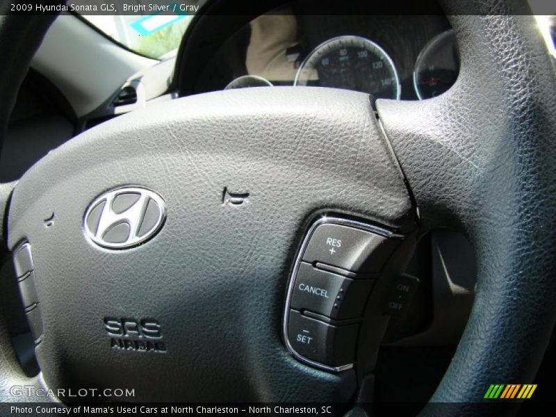 Bright Silver / Gray 2009 Hyundai Sonata GLS