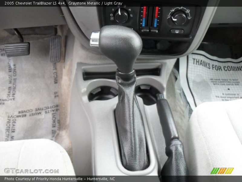 Graystone Metallic / Light Gray 2005 Chevrolet TrailBlazer LS 4x4