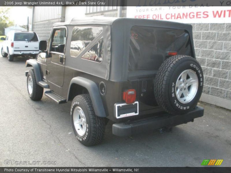 Black / Dark Slate Gray 2006 Jeep Wrangler Unlimited 4x4