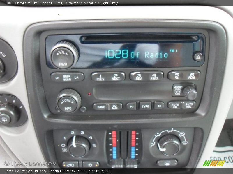 Graystone Metallic / Light Gray 2005 Chevrolet TrailBlazer LS 4x4