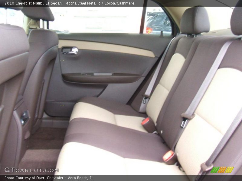 Mocha Steel Metallic / Cocoa/Cashmere 2010 Chevrolet Malibu LT Sedan