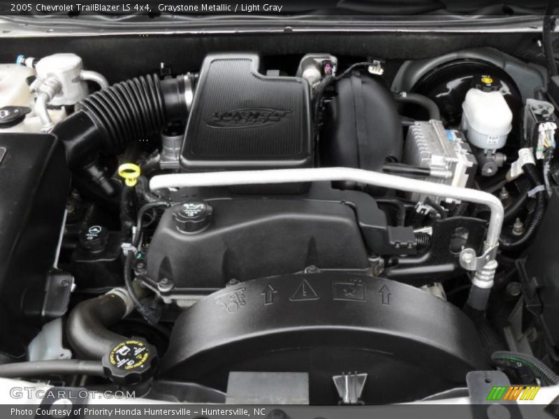 Graystone Metallic / Light Gray 2005 Chevrolet TrailBlazer LS 4x4