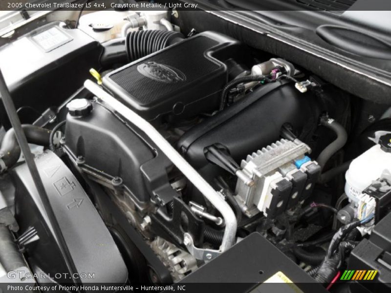 Graystone Metallic / Light Gray 2005 Chevrolet TrailBlazer LS 4x4