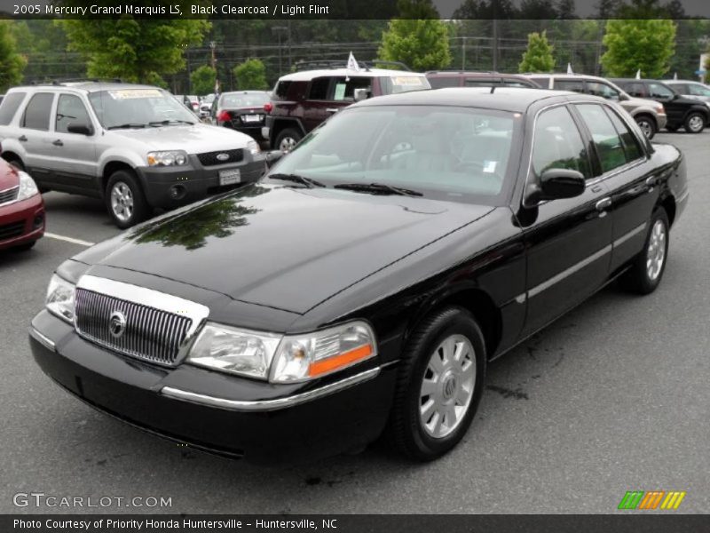 Black Clearcoat / Light Flint 2005 Mercury Grand Marquis LS