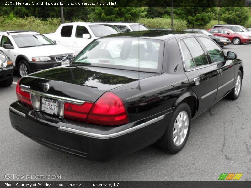 Black Clearcoat / Light Flint 2005 Mercury Grand Marquis LS