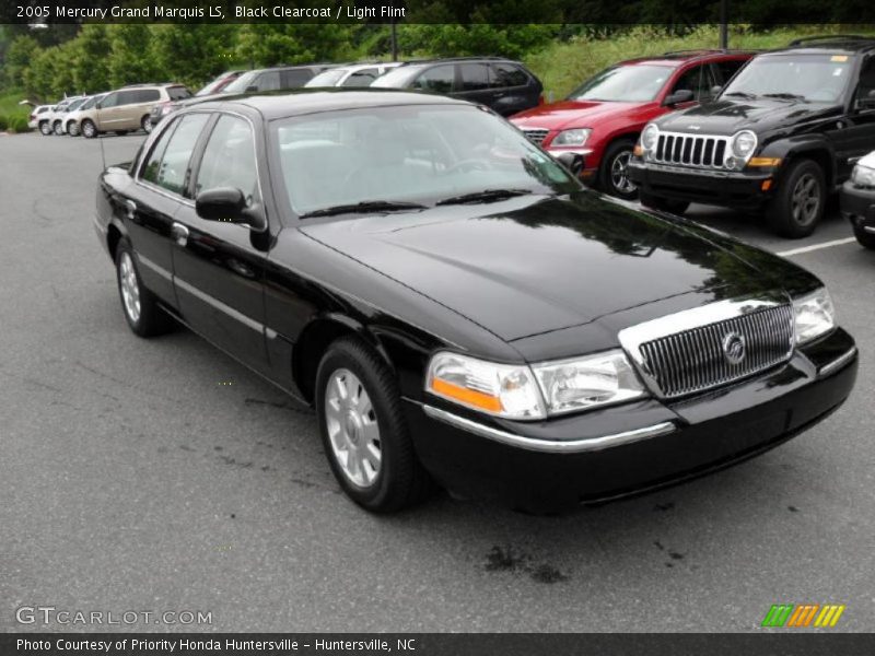 Black Clearcoat / Light Flint 2005 Mercury Grand Marquis LS