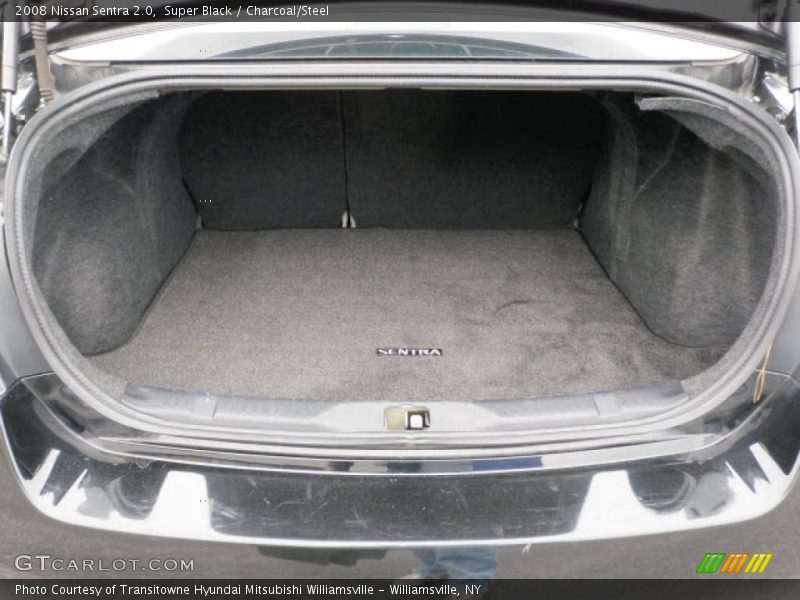 Super Black / Charcoal/Steel 2008 Nissan Sentra 2.0