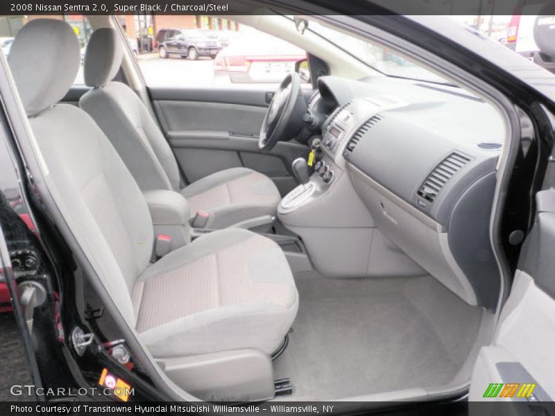 Super Black / Charcoal/Steel 2008 Nissan Sentra 2.0