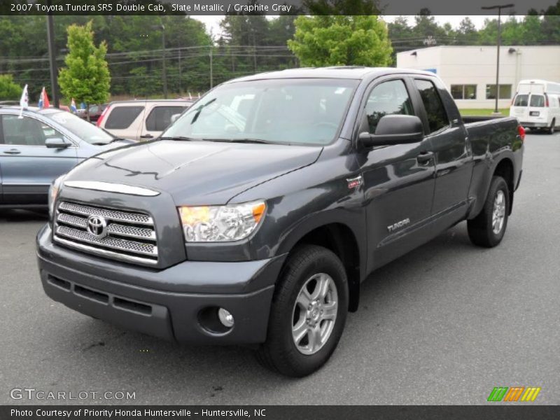 Slate Metallic / Graphite Gray 2007 Toyota Tundra SR5 Double Cab