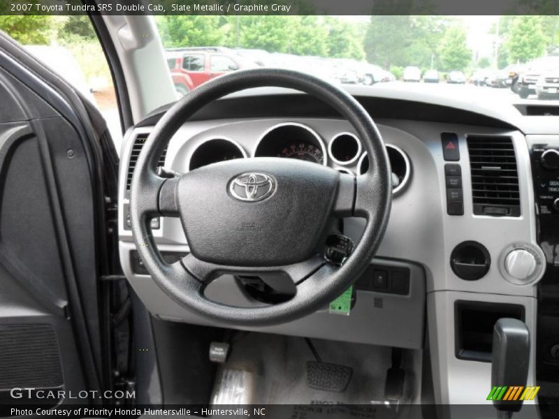 Slate Metallic / Graphite Gray 2007 Toyota Tundra SR5 Double Cab