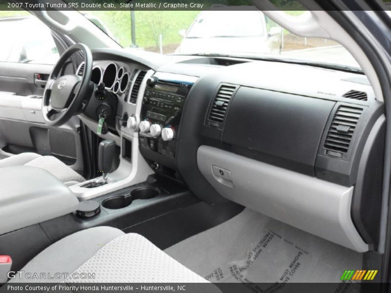 Slate Metallic / Graphite Gray 2007 Toyota Tundra SR5 Double Cab